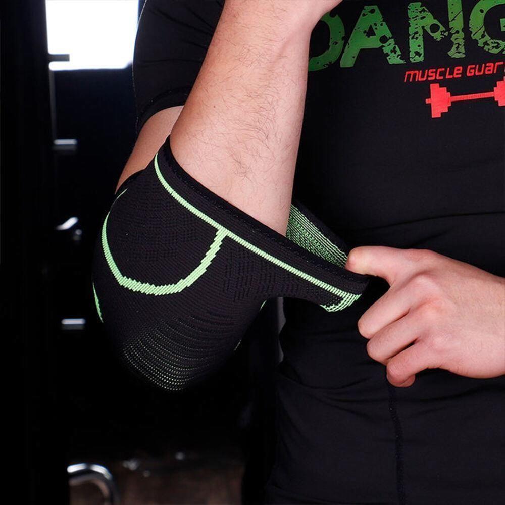 Cotoveleira Ortopedica Compressao Suporte Cotovelo Tensor Elastica Tendinite Epicondilite Alivio Dores E Seguranca Total - 5