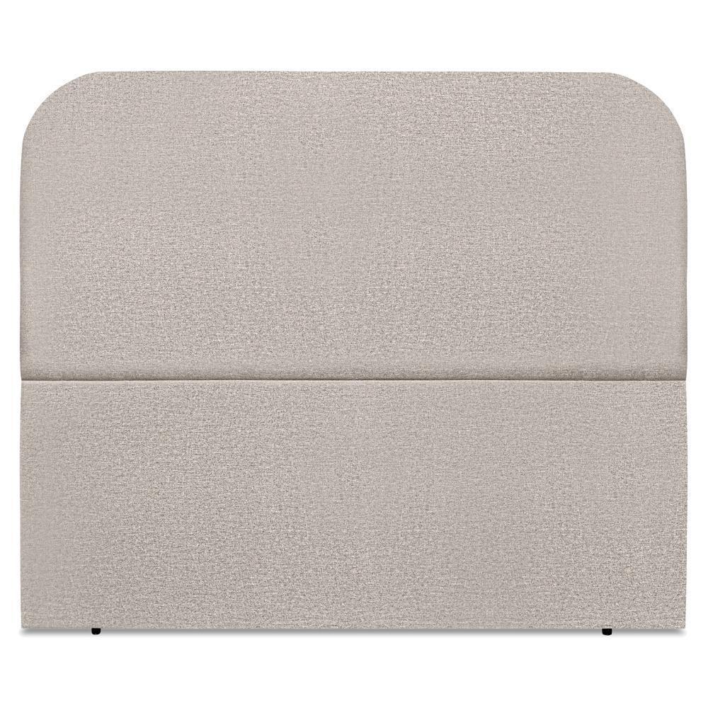 Cabeceira Casal 140 Cm Com Frame Alana Linho Cinza Artte Cinza - 6