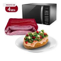 Saco Assar Batatas Microondas Cozinhar Legumes Bolsa Multiuso Lavavel Sem Oleo Potato Express Profissional - 3