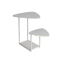 Mesal Lateral Cibele Tampo Esfiha Ferro Branco Tampo Branco - 3