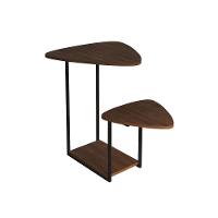 Mesal Lateral Cibele Tampo Esfiha Ferro Preto Tampo Amêndoa - 3