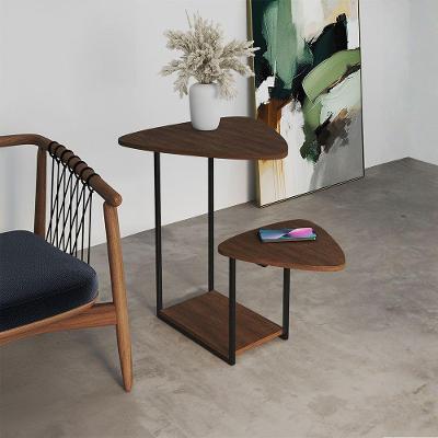 Mesa Lateral Industrial Ferro Preto Esfiha Cibele Amêndoa