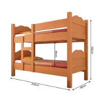 Beliche Reforçada Multifuncional Que Vira 2 Camas Madrid Grades De Proteção - Nature Com 2 Colchões - 5