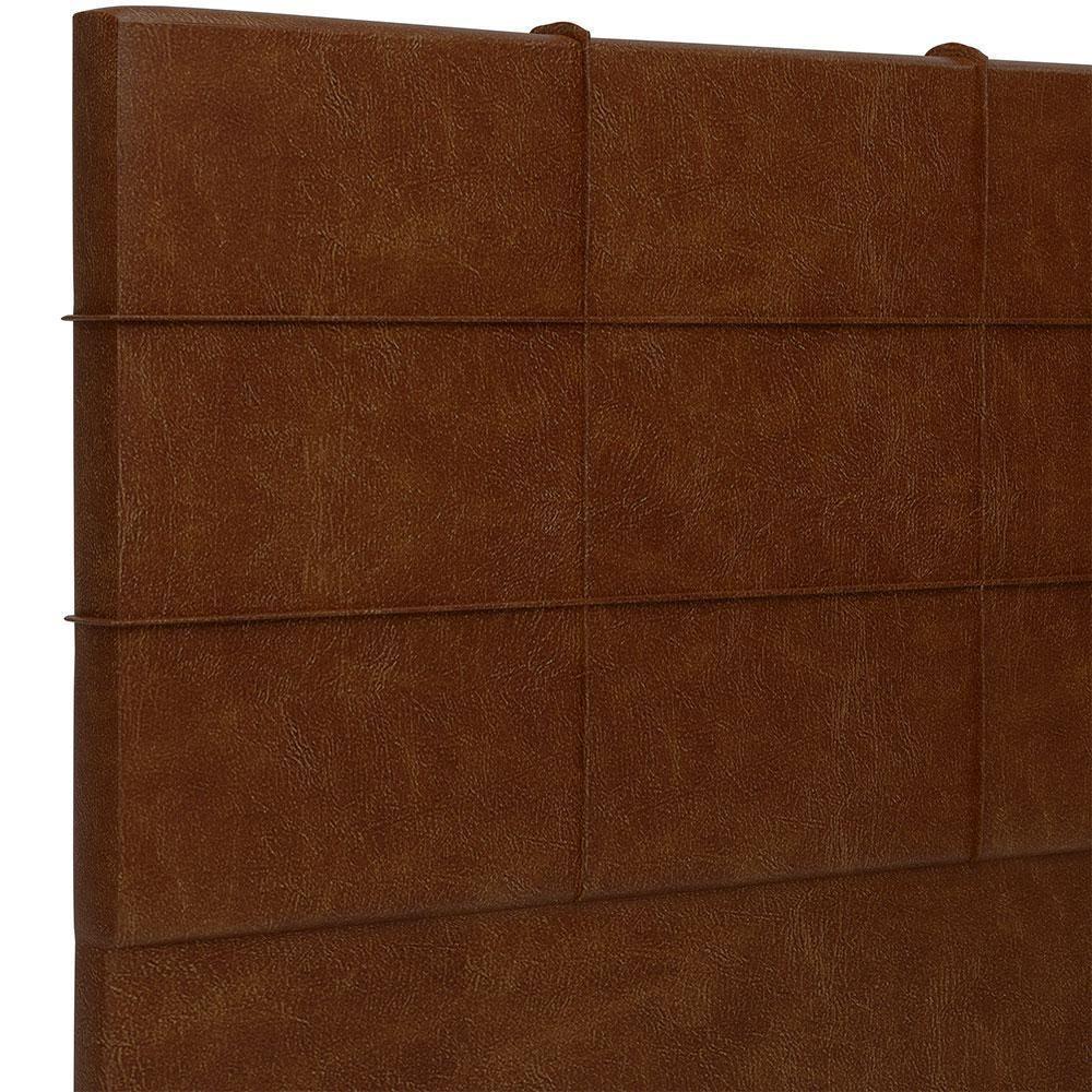 Cabeceira Cama Box Queen 160 Cm Roma W01 Couríssimo Marrom - Lyam - 6