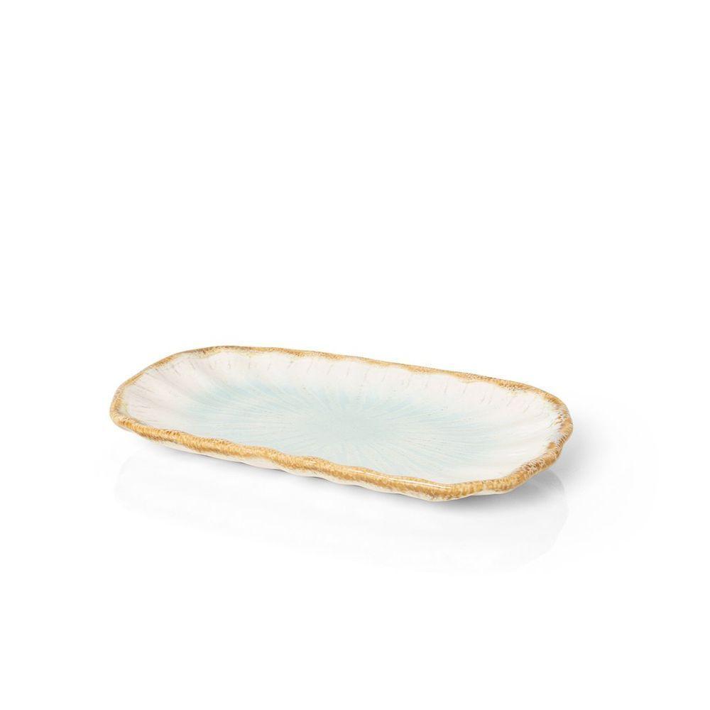 Conjunto Travessa E Bowls Copa E Cia Orion Em Cerâmica Beach - Pequeno - 7