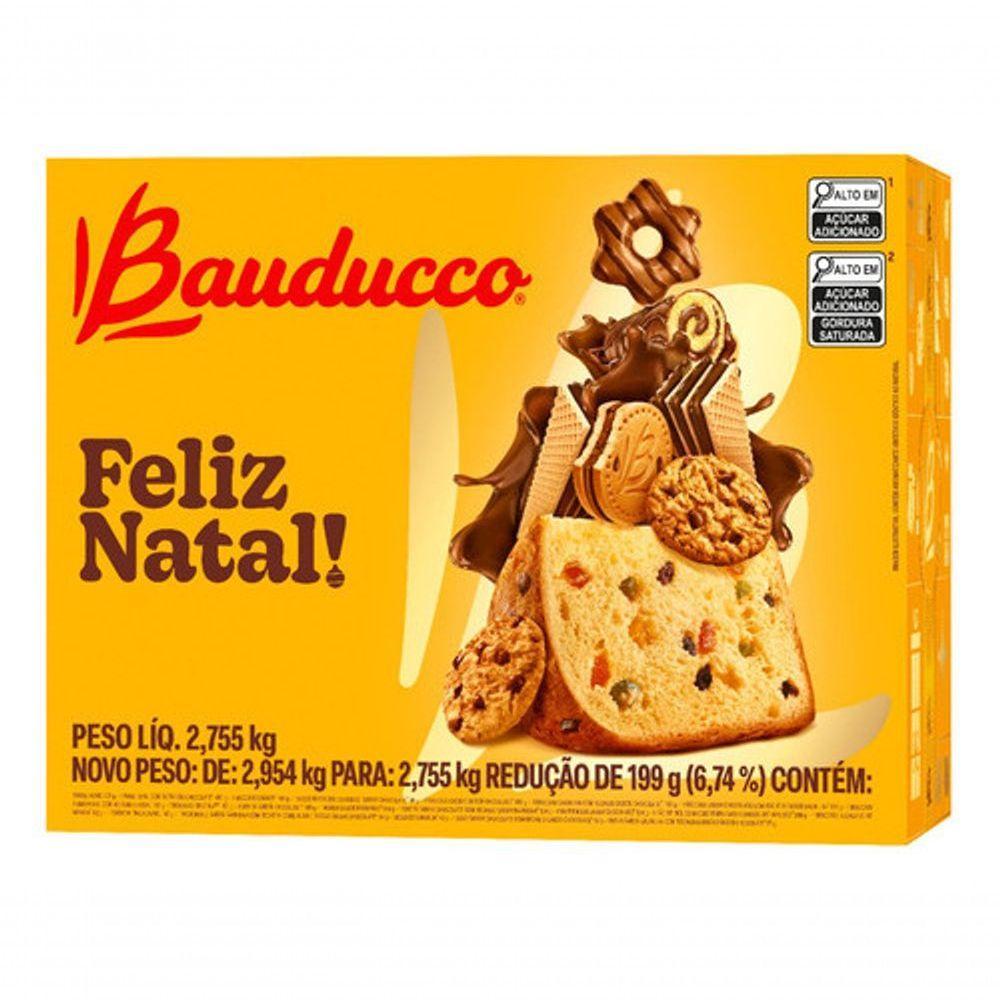 Cesta De Natal Bauducco G - 20 Itens 2,755kg - 2