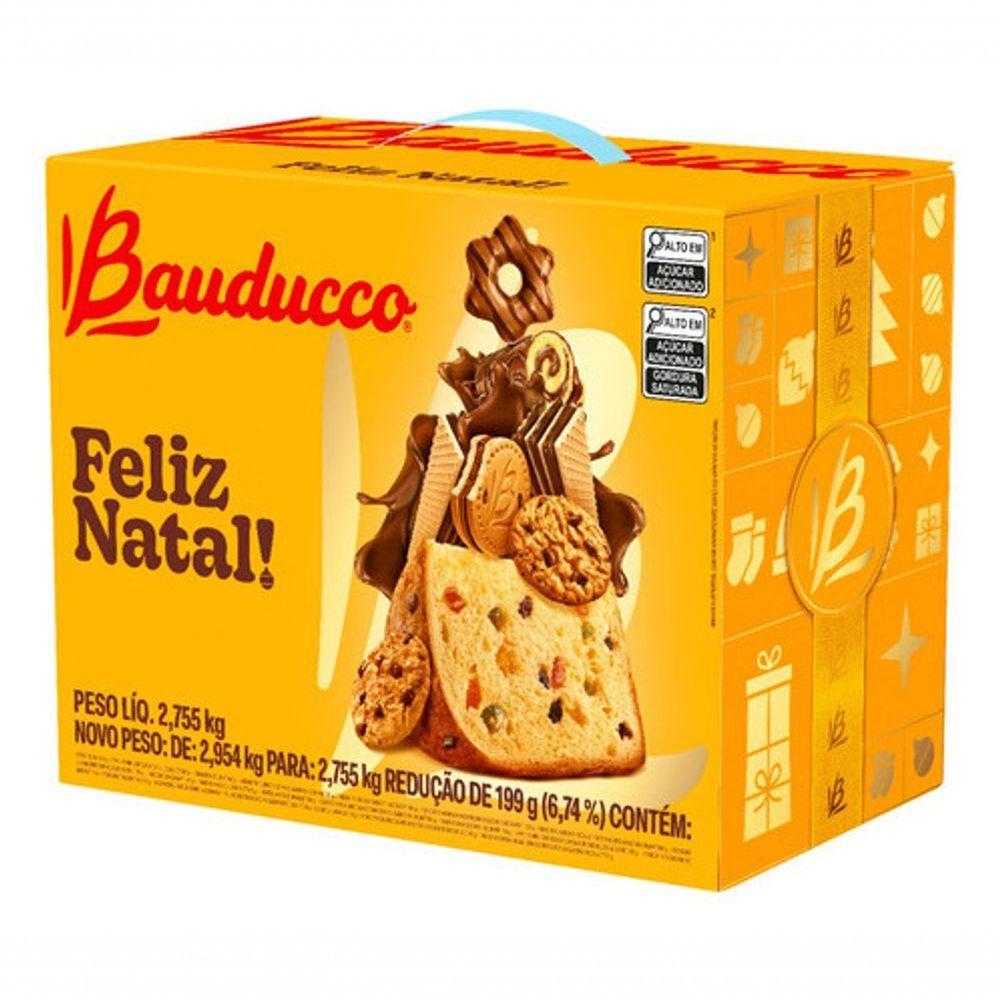 Cesta De Natal Bauducco G - 20 Itens 2,755kg - 4
