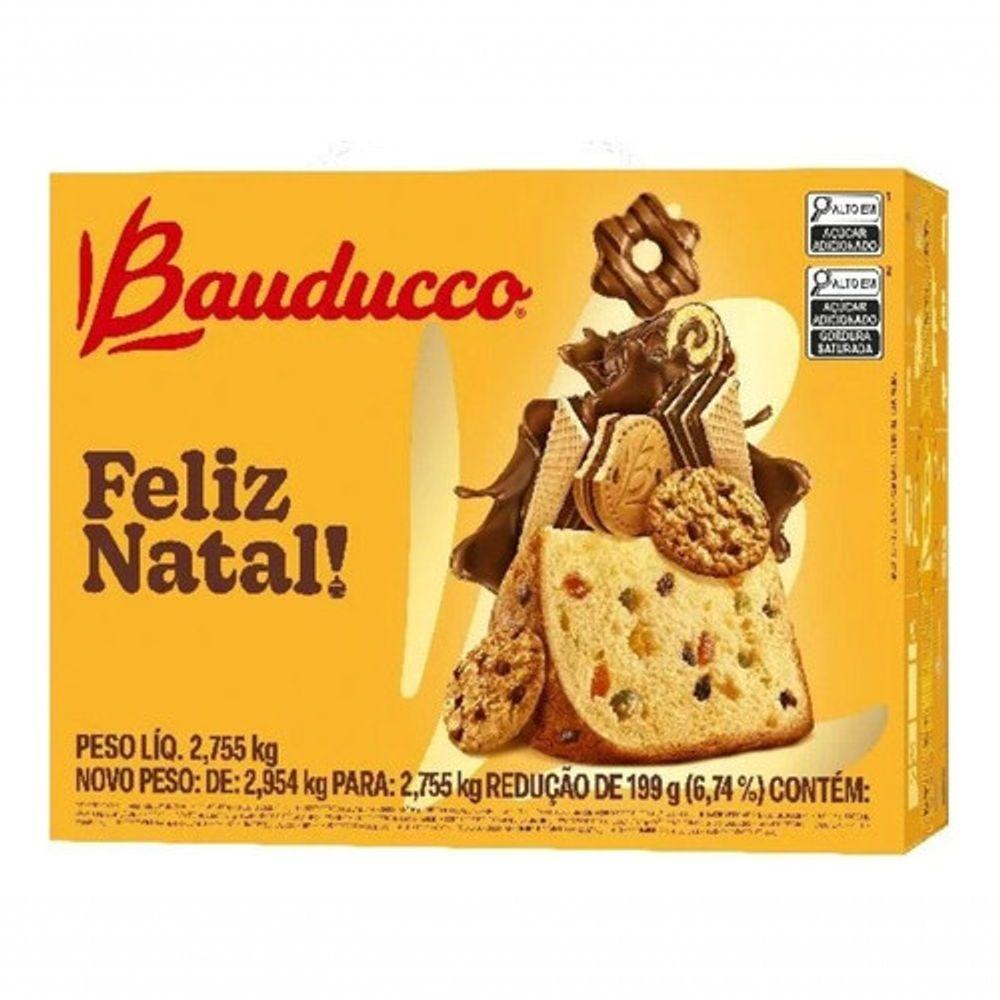 Kit 6 Cesta Completa Natal Grande Bauducco Exclusiva - 3