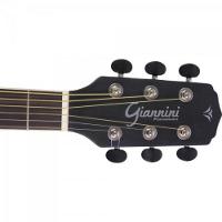 Violão Giannini Gf1d Ceq Eletroacústico Aço Brown Red Burst Burst [f002]