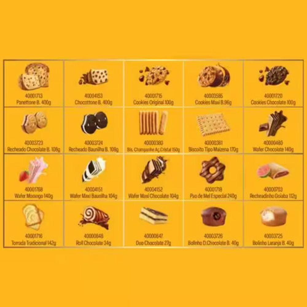 Cesta De Natal Grande Bauducco 2,9kg - Original Com Nf - 3