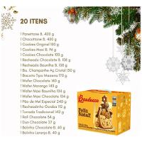 Cesta De Natal Grande Bauducco 2,9kg - Original Com Nf - 5