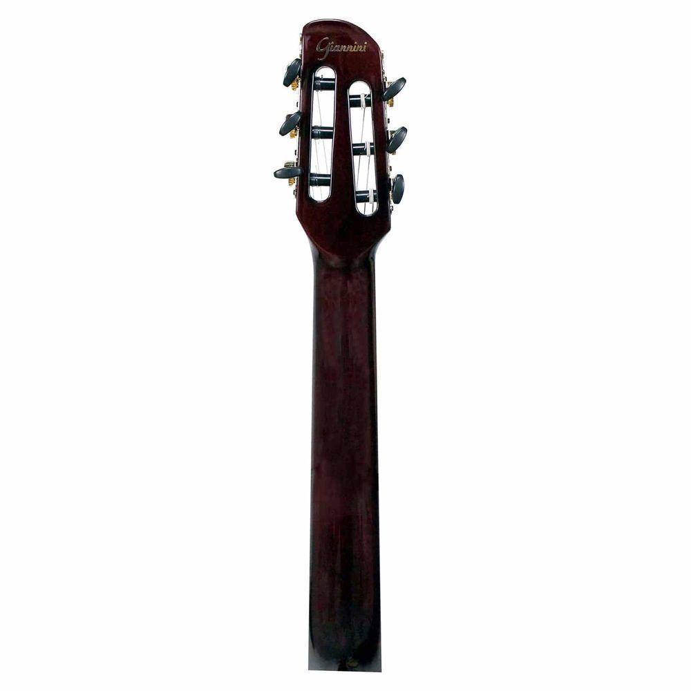 Violão Nylon Eletroacústico Performance Gnf-3 Ceq Translucent Dark Wine (tdw) [f018] - 5