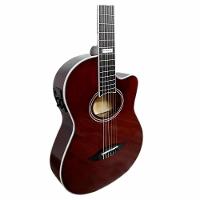 Violão Nylon Eletroacústico Performance Gnf-3 Ceq Translucent Dark Wine (tdw) [f018] - 3
