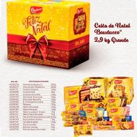 Kit 24 Cesta De Natal Bauducco Grande 20 Itens Cada - 6