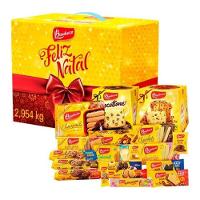 Kit 24 Cesta De Natal Bauducco Grande 20 Itens Cada - 10