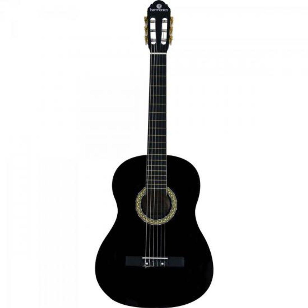 Violão Harmonics Gc-10 Acústico Nylon Preto [f002] - 1