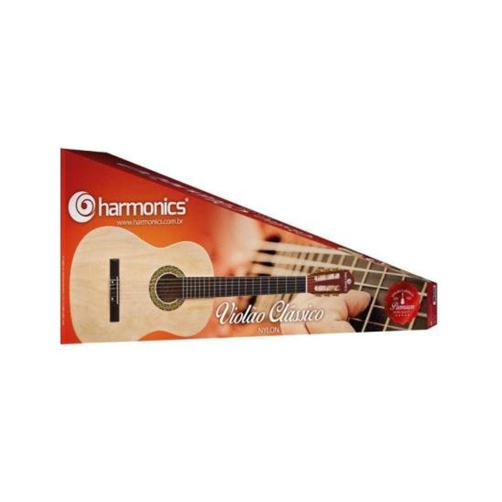 Violão Harmonics Gc-10 Acústico Nylon Natural [f002] - 7