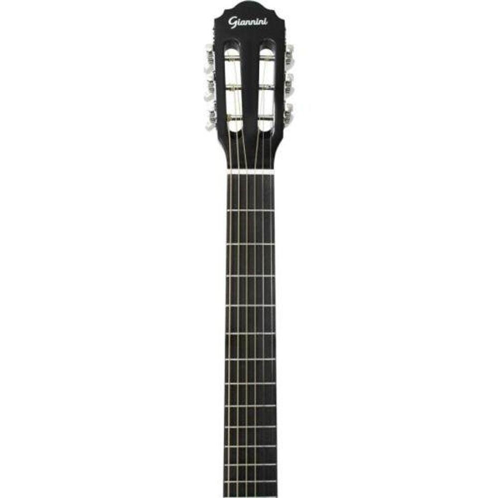 Violão Giannini Sf14 Ceq Eletroacústico Aço Preto [f002] - 5