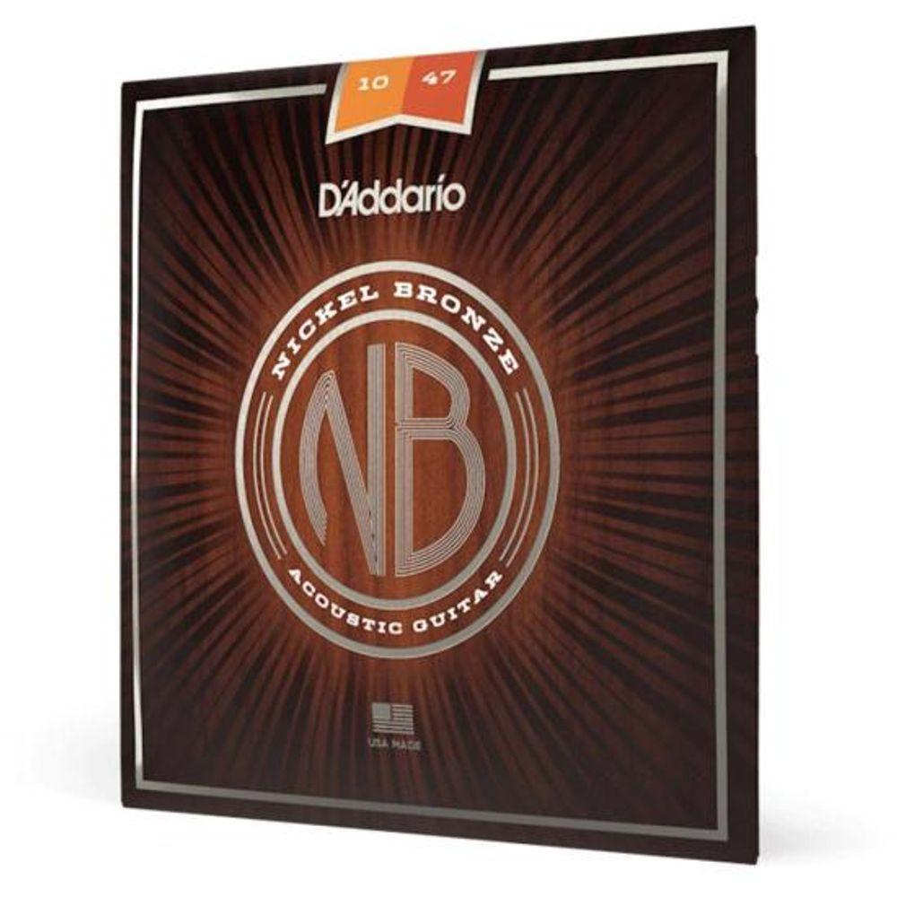 Encordoamento Violão Aço .010-.047 Nickel Bronze Nb1047 D Addario [f002] - 4