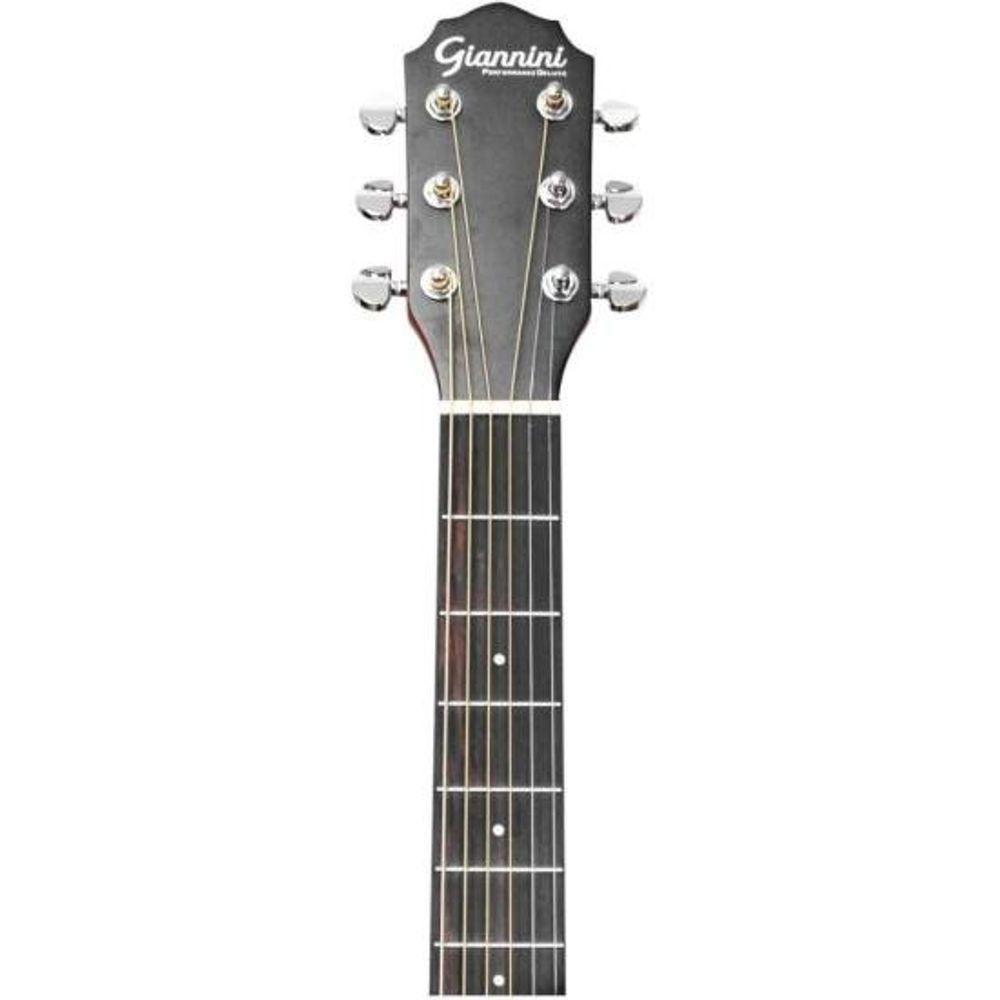 Violão Giannini Performance Deluxe Dreadnought Ceq Sunburst [f002] - 3