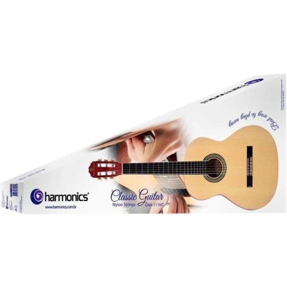 Violão Harmonics Gna-111 Acústico Nylon Natural [f002] - 10