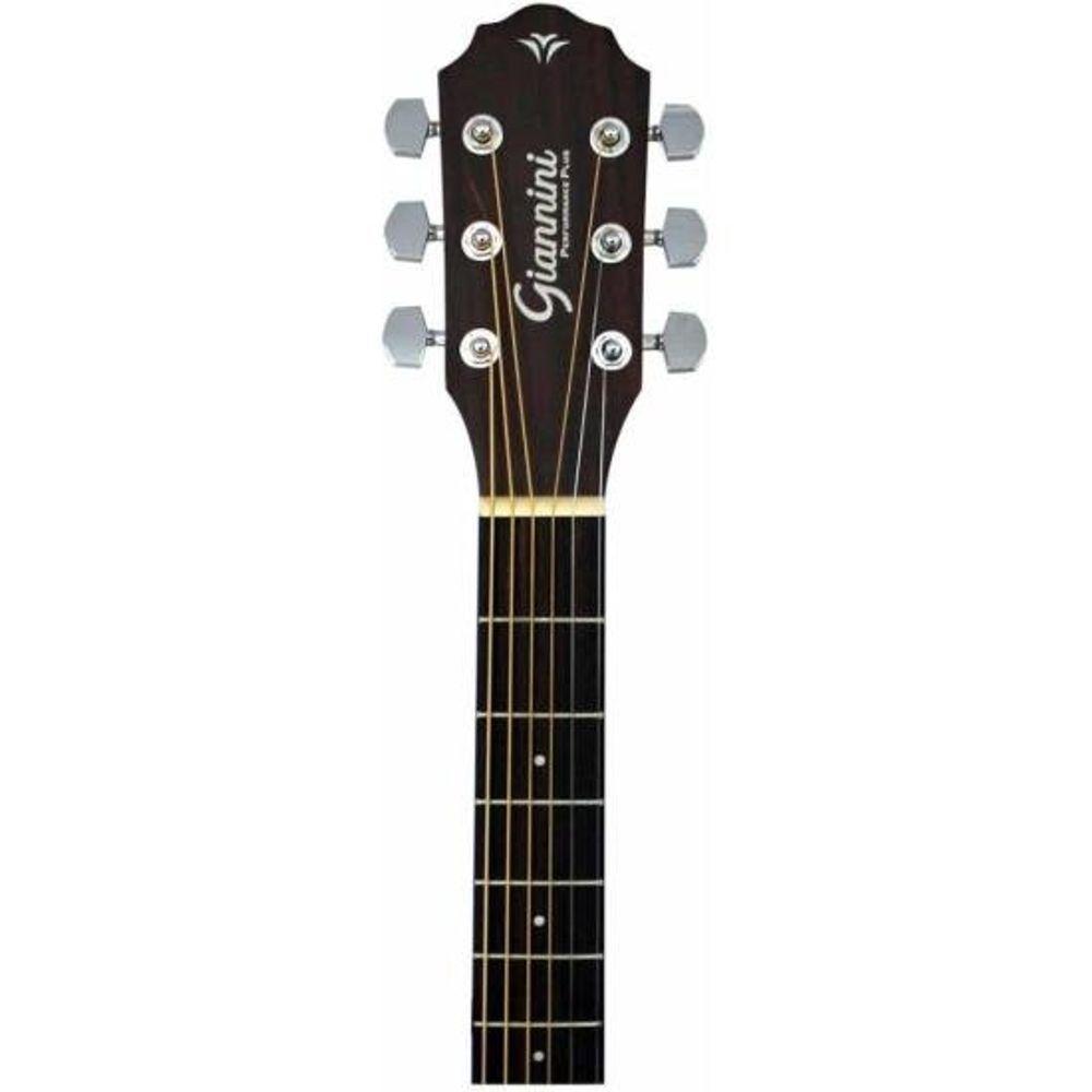 Violão Giannini Perform Ggc Plus Eletroacústico Aço Natural Satin [f002] - 4