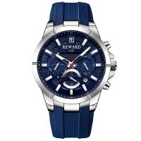 Relógio De Pulso Masculino Analógico Rà Prova D´agua Esportivo Azul - 1