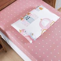 Jogo Cama Lençol Fantasy Solteiro Cama Quarto Infantil Microfibra 2 Peças Princesinha Rosa - 2