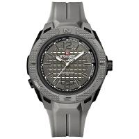 Relógio Masculino Silicone Esportivo Quartzo A Prova D´agua Cinza Claro - 1