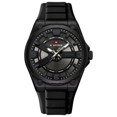 Relógio De Pulso Esportivo Masculino Silicone De Quartzo á Prova D´agua Preto