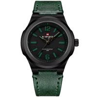 Relógio De Quartzo Masculino à Prova D´agua Esportivo Estilo Militar Verde - 1