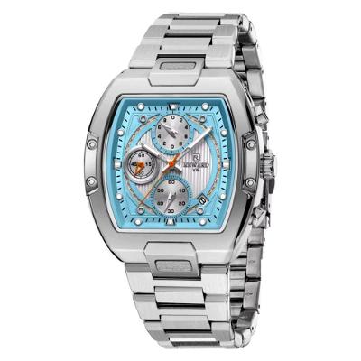 Relógio Masculino Multifuncional Grande Mostrador Luminoso à Prova D'água Azul