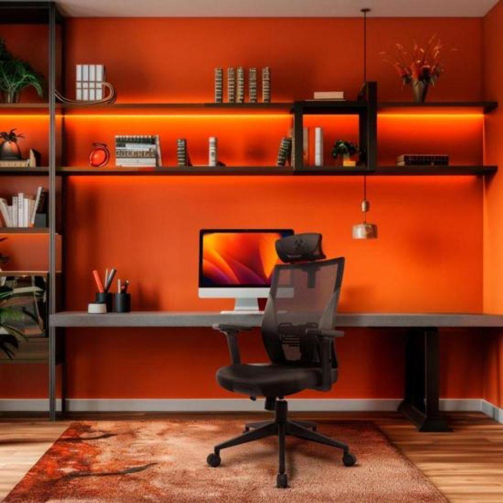 Cadeira Ergonômica Fortrek Ergo Shield Mesh Preta [f002] - 7