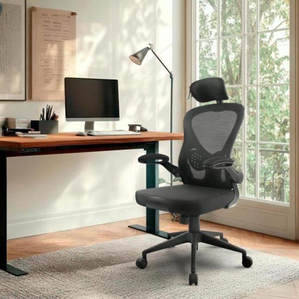 Cadeira Ergonômica Fortrek Ergo Base Mesh Preta [f002] - 8