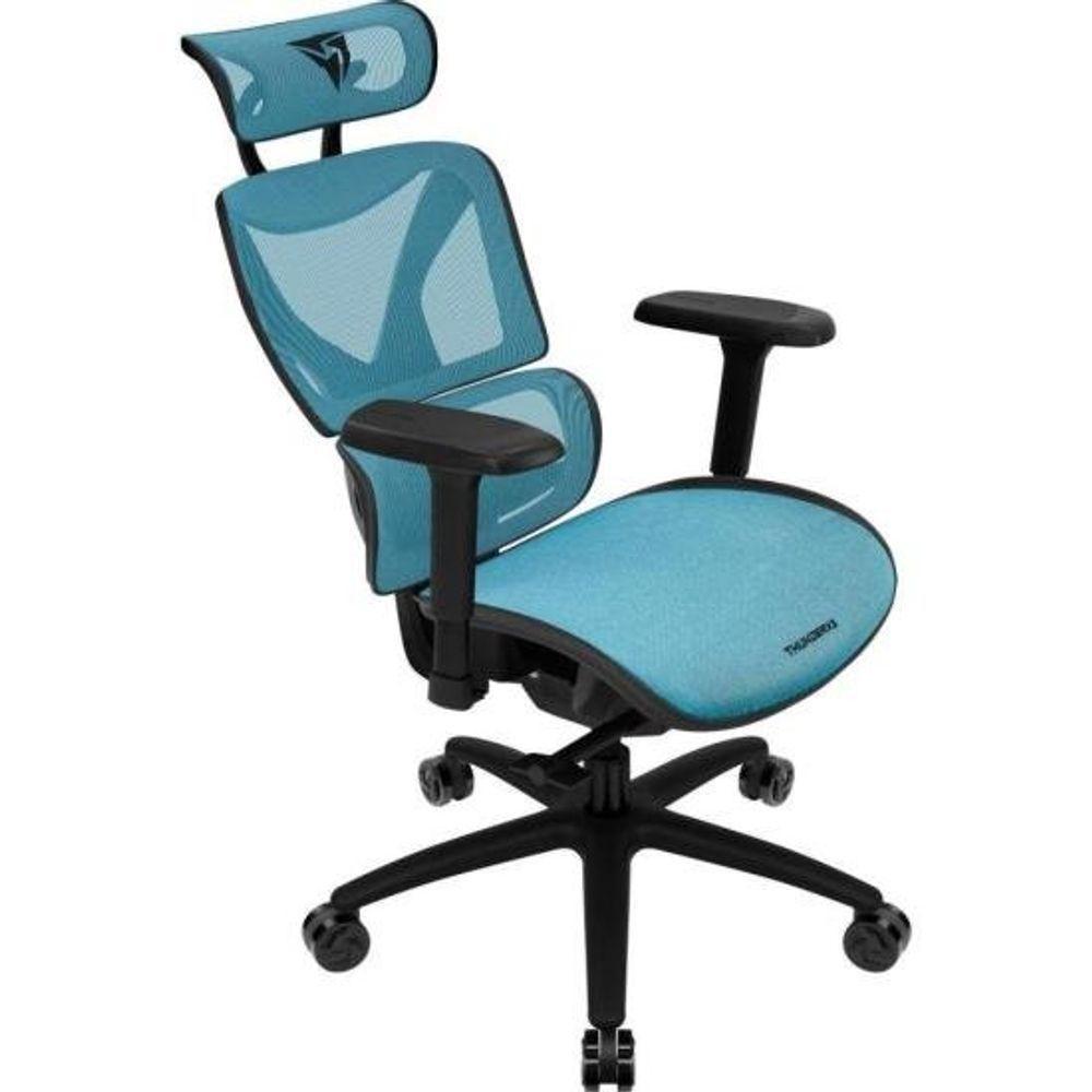 Cadeira Ergonômica Thunderx3 Xtc Chroma Azul/preto [f002] - 4