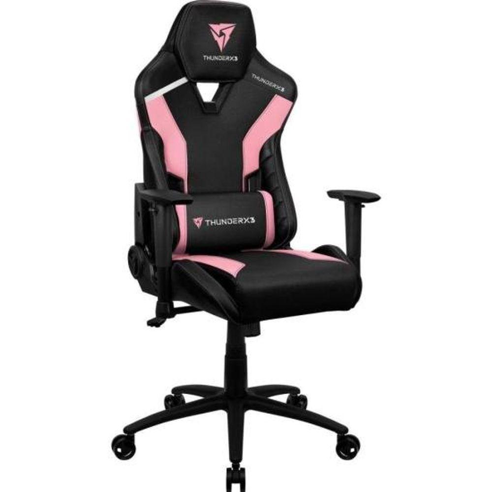 Cadeira Gamer Thunderx3 Tc3 Sakura Black Rosa [f002] - 3