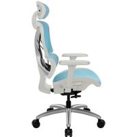 Cadeira Ergonômica Thunderx3 Xtc Chroma Azul/branco [f002] - 3