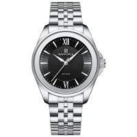 Relógio Redondo Feminino Design Simples Em Aço Inoxidável 3atm Prata - 1