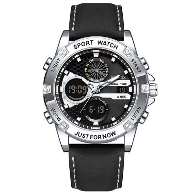 Relógio Digital Esportivo Quartzo Display Duplo á Prova D´agua Preto
