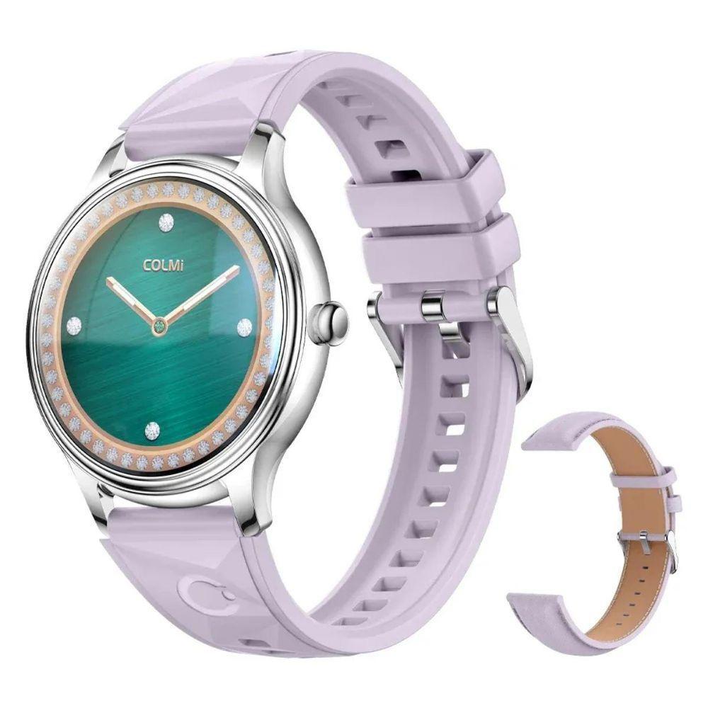 Relógio Smartwatch Corpo De 7,9 Mm, Tela Amoled De 1,32 Polegada Prateado - 1