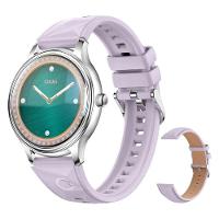 Relógio Smartwatch Corpo De 7,9 Mm, Tela Amoled De 1,32 Polegada Prateado - 1