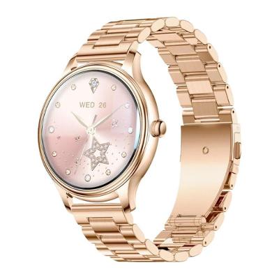 Relógio Smartwatch Corpo De 7,9 Mm, Tela Amoled De 1,32 Polegada Dourado