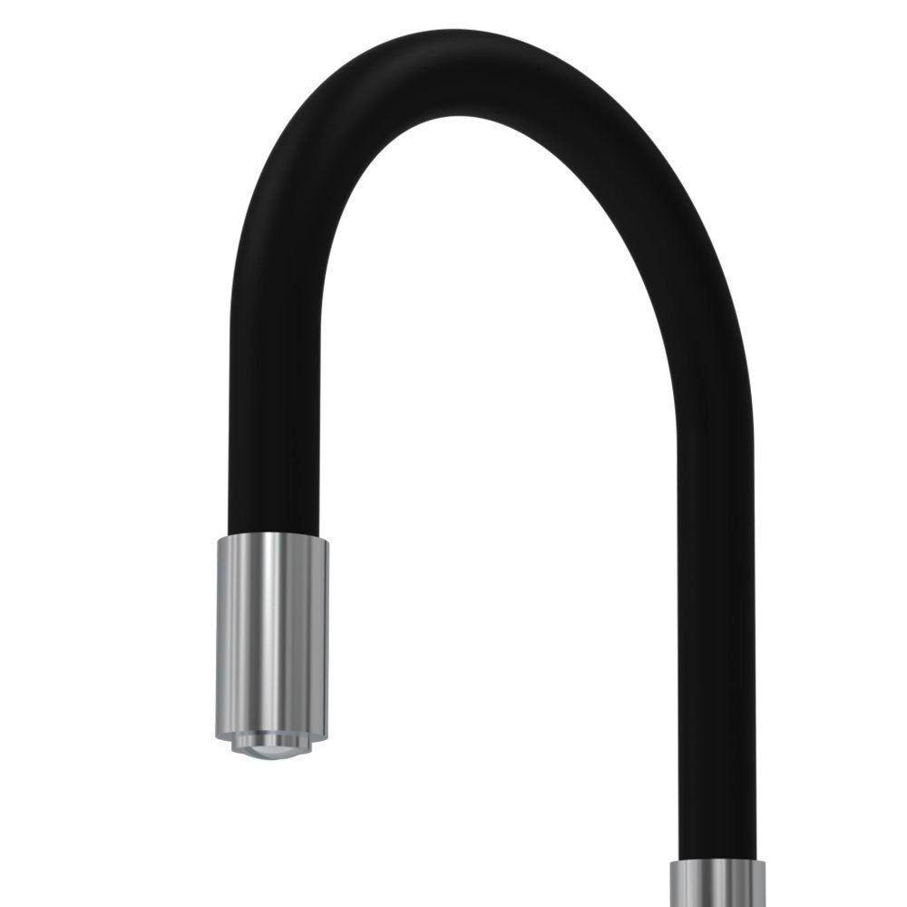 Torneira Zagonel Motion Flexível De Bancada Preta - 2