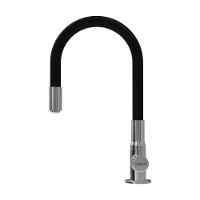 Torneira Zagonel Motion Flexível De Bancada Preta