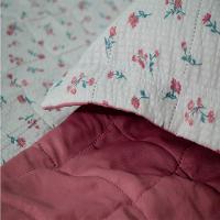 Kit Cobre Leito Colcha Anarruga 3 Peças Casal 220x240cm Jardim Sonhare