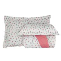 Kit Cobre Leito Colcha Anarruga 3 Peças Casal 220x240cm Jardim Sonhare - 5