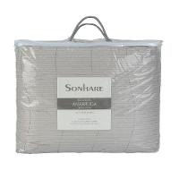 Kit Cobre Leito Colcha Anarruga 3 Peças Queen 240x260cm Prata Sonhare - 6