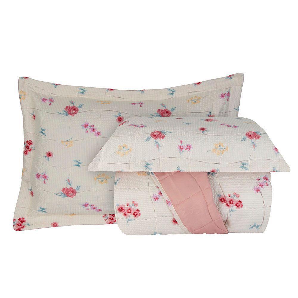 Kit Cobre Leito Colcha Anarruga 3 Peças Casal 220x240cm Oasis Sonhare - 6