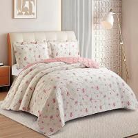 Kit Cobre Leito Colcha Anarruga 3 Peças Casal 220x240cm Oasis Sonhare - 1