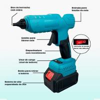 Pistola Profissional De Cola Quente Profissional Luatek + 6 Bastões - 3